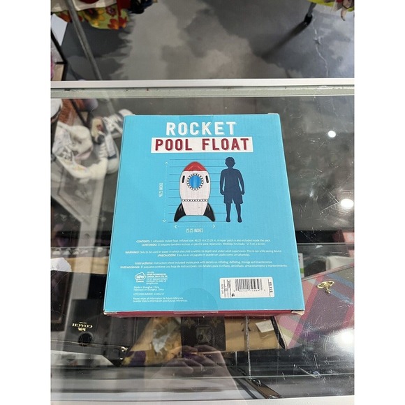 New In Packaging Inflatable Rocket Float Pool Beach Float - Picture 4 of 4